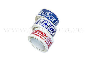 Скотч с логотипом