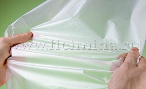 Пакет упаковочный из биополимера