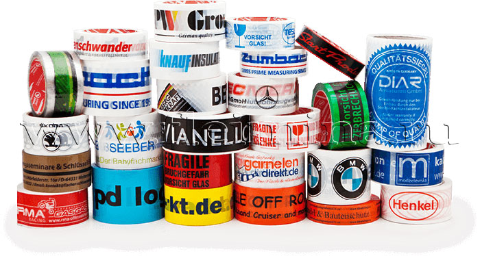 Скотч с логотипом