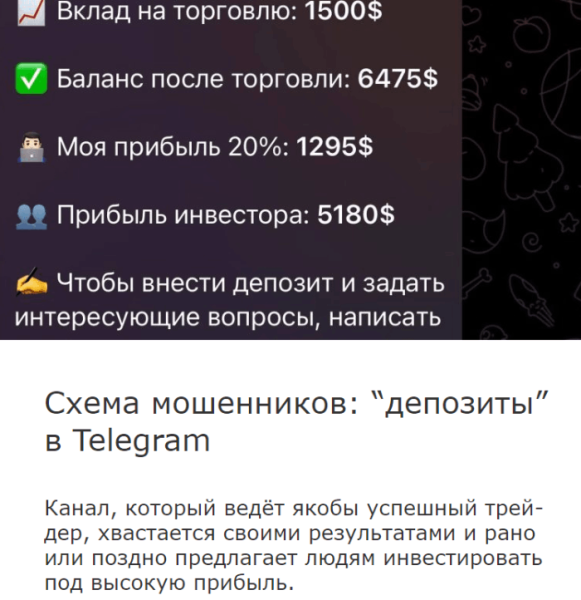 Биржевой мудрец (t.me/+3hgzk_Xo90RmZTBi) циничный обман пользователей Телеграма!